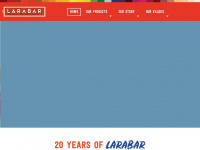 larabar.com Webseite Vorschau