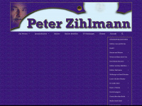 peter.zihlmann.com Webseite Vorschau
