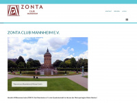 zonta-mannheim.de Webseite Vorschau