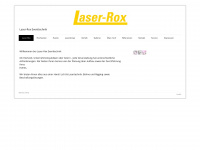 laser-rox.de Webseite Vorschau