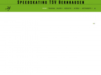 speedskating-bernhausen.de Webseite Vorschau