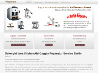 reparatur-espressomaschine.de Webseite Vorschau