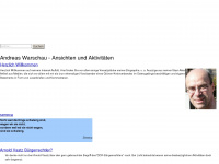 andreas-warschau.de Webseite Vorschau