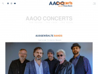 aaoo-concerts.de Webseite Vorschau