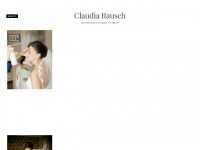 claudia-rausch.com Webseite Vorschau