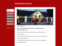 rockschule-dumont.de Webseite Vorschau