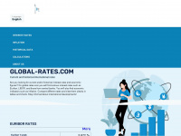 global-rates.com Webseite Vorschau