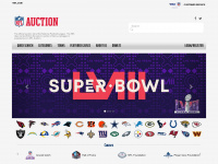 nflauction.nfl.com Webseite Vorschau