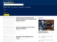 speakker.com Webseite Vorschau