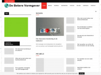 debeterevormgever.nl Webseite Vorschau