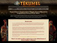 tekumel.com Webseite Vorschau