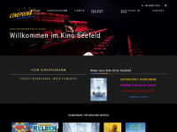 cinepoint.at Webseite Vorschau