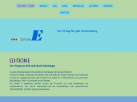 edition-e.ch Webseite Vorschau