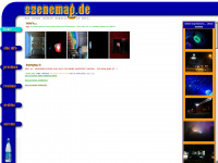 szenemag.de Webseite Vorschau
