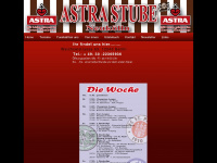astrastube.net Webseite Vorschau