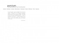 punctum-berlin.org Webseite Vorschau