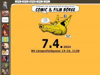 comicfilm.at Webseite Vorschau