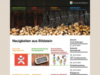gemeinde-bildstein.at Webseite Vorschau