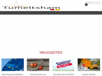 tumeltsham.at Webseite Vorschau