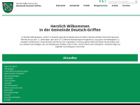 deutsch-griffen.at Webseite Vorschau