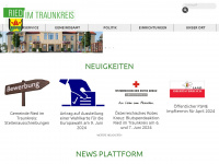 ried-traunkreis.at Webseite Vorschau