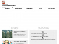 wolfsegg.ooe.gv.at Webseite Vorschau