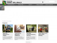 sankt-willibald.at Webseite Vorschau