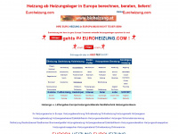 euroheizung.com Webseite Vorschau