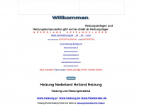 heizung.nl Webseite Vorschau