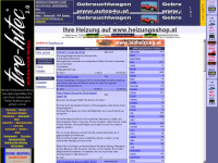 autos4u.at Webseite Vorschau