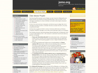 jomo.org Webseite Vorschau