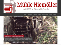 niemoellers-muehle.de Webseite Vorschau