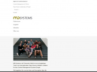 md-systems.ch Webseite Vorschau
