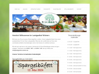 landgasthof-wichern.de Webseite Vorschau
