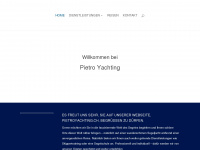 pietroyachting.ch Webseite Vorschau