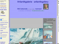 artlantikgalerie.de Webseite Vorschau
