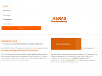 auras-autovermietung.com Webseite Vorschau