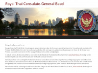 thaikonsulat.ch Webseite Vorschau