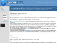 quassel-irc.org Webseite Vorschau