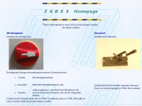 zabex.de Webseite Vorschau