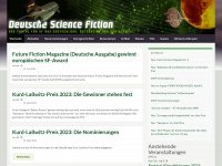 deutsche-science-fiction.de Webseite Vorschau