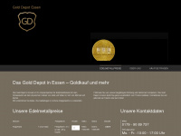 golddepot-essen.de Webseite Vorschau