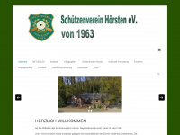 schuetzenverein-hoersten.de Webseite Vorschau