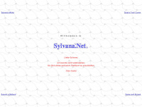 sylvana.net Webseite Vorschau