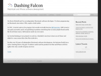 dashingfalcon.com Webseite Vorschau
