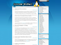 linux-bibel.de Webseite Vorschau