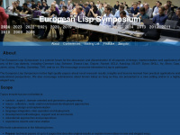 european-lisp-symposium.org Webseite Vorschau