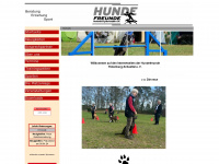 hundefreunde-rotenburg-scheessel.de Webseite Vorschau