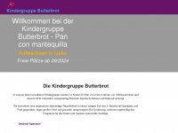 kindergruppebutterbrot.at Webseite Vorschau