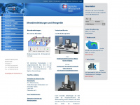 optischemesstechnik.ch Webseite Vorschau